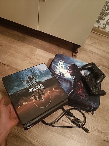 irşad ps4: PlayStation 4 Slim 500GB – 2 Original Pult + 8 Oyun | 420 AZN Təcili — 1
