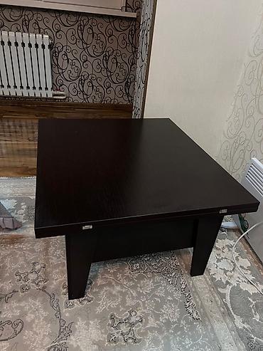 Столы-трансформеры: Стол трансформер Для зала, Раскладной стол, цвет - Черный — 1