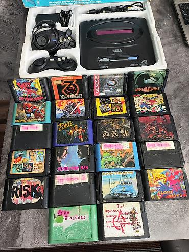 Sega: SEGA MEGA DRIVE II, полный комплект, работает. Сохранился 1 джойстик at lalafo.kg — 2 Sega: SEGA MEGA DRIVE II, полный комплект, работает. Сохранился 1 джойстик — 2