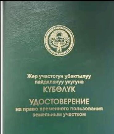 продается орошаемая земля в жайылско районе алтыр будёновка 5 40 гектар цена договорная с довой проблем нету оформление сразу: 50 соток, Бизнес үчүн, Башкы ишеним кат