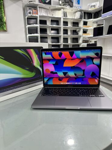 ноутбук macbook pro: Ноутбук, Apple, 8 ГБ ОЗУ, Apple M2, 13.3 ", Б/у, Для работы, учебы, память SSD
