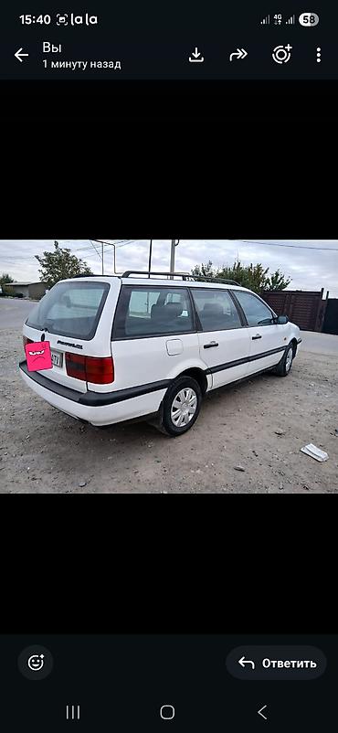 музыка на машину: Volkswagen Passat Variant: 1994 г., 1.8 л, Механика, Бензин, Универсал — 5