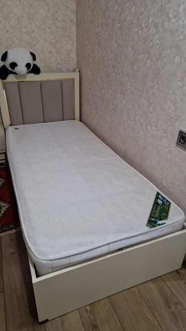 Təknəfərlik çarpayı, Bazalı, Matras ilə