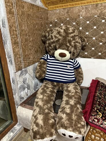 кукла лол в баку: Böyük ölçülü plyuş ayı oyuncağı - Rəng: tünd qəhvəyi kürk, krem burun