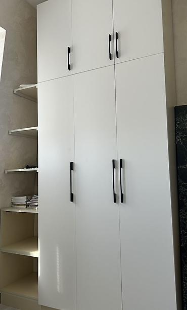 Uşaq/tony yataq otağı üçün modul mebel dəsti - Rəng: ağ (minimalist