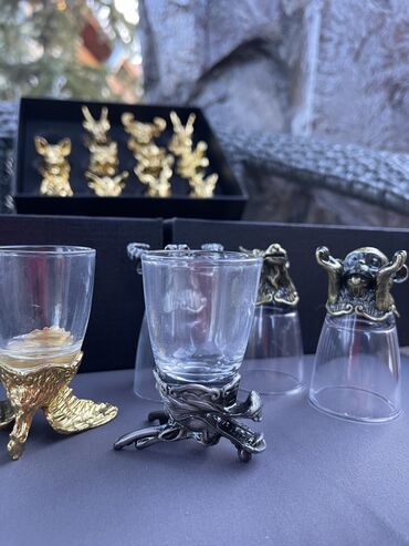 Другие товары для кухни: • Набор рюмок в подарочной коробке: • 12 стопок-перевертышей (знаки at lalafo.kg — 3 Другие товары для кухни: • Набор рюмок в подарочной коробке: • 12 стопок-перевертышей (знаки — 3