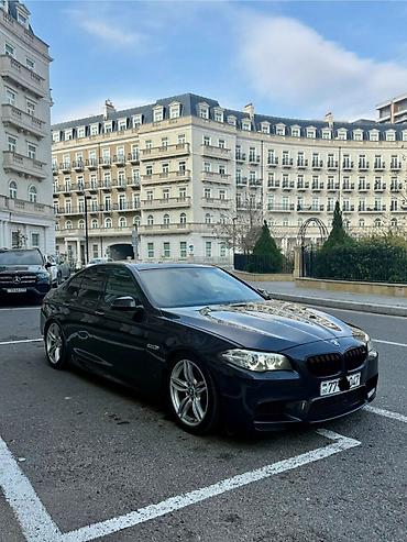 for x5 magic: BMW 5 Series (F10) sedan – M paketli görünüş və zəngin təchizat — 6