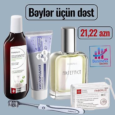 siberian wellness sink: Faberlic-dən müxtəlif qulluq və gigiyena dəstləri təqdim olunur. • — 4