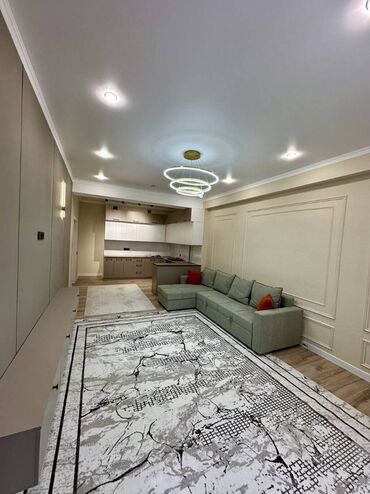 квартир кызыл аскер: 3 комнаты, 90 м², Элитка, 5 этаж, Дизайнерский ремонт