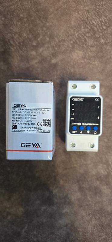 отсечка: Реле защиты напряжения/тока GEYA GPS6-VAS, однофазное, на DIN-рейку — 1