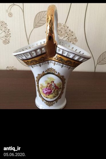 Ostali kućni dekor: Vaza,korpa nova vintaz Lordshade porcelan. Perfektan profesionalni — 20