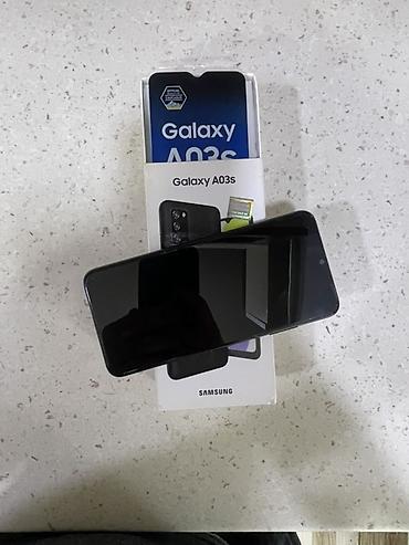 magic for x5: Samsung Galaxy A03s, 64 GB, rəng - Qara, Barmaq izi — 2