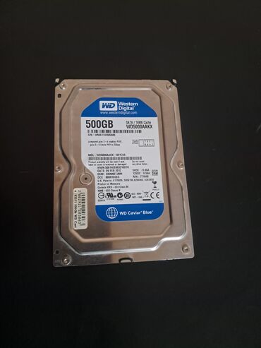 запчасти для компьютеров: Накопитель, Новый, Western Digital (WD), HDD, 512 ГБ, 3.5", Для ПК