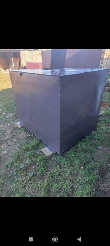 Baklar və çənlər: Bak, Metal, 1000 l l, İşlənmiş, Ödənişli çatdırılma — 7