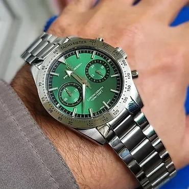 Ručni satovi: PAGANI DESIGN PD-1766 - 40mm - Zelena - Seiko mvmt Potpuno nov muški — 2