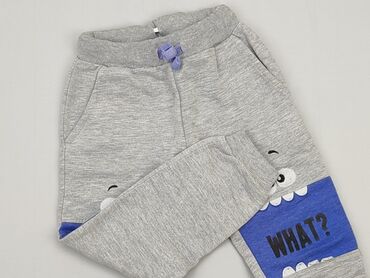 skórzane spodnie: Sweatpants, 3-4 years, 104, condition - Good