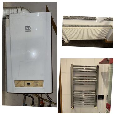 termogas kombi qiymeti: Demirdokum 24luk kombi sistemi ve 4 eded radiatr ve 1 eded susilka