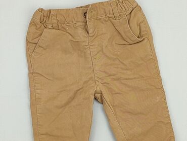 czarne legginsy dla chłopca: Baby material trousers, 6-9 months, 68-74 cm, Next Kids, condition - Very good