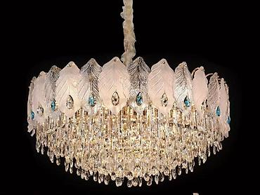 Люстры: Бренд MISOON.Серия элитных люксовых хрустальных светильников — 2