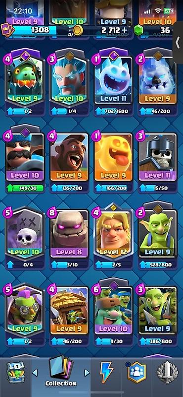 clash royale: Clash Royale hesabı – geniş və yüksəldilmiş kart kolleksiyası - — 5