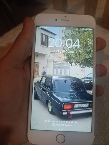Digər Avtomobillər: IPhone 6s Plus, Rose Gold, Barmaq izi
