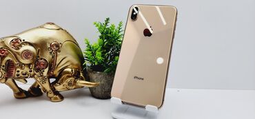 айфон хер: IPhone Xs Max, Б/у, 64 ГБ, Золотой