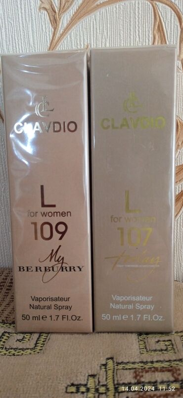 today 100 ml: CLAVDIO 107 olan Today etridi Qoxususu qalıcıdı CLAVDIO 109 My