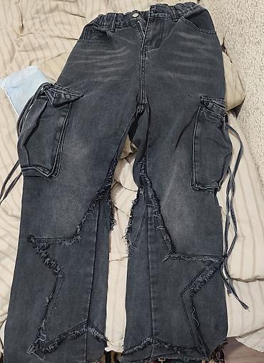 джинсы черные: Джинсы, M — 1