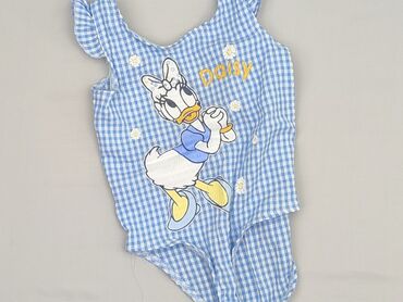 zara kombinezon w grochy: Niemowlęcy strój kąpielowy, 12-18 miesięcy, 80-86 cm, Disney, stan - Idealny