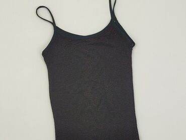 bershka czarna bluzka: Bluzka, 11 lat, 140-146 cm, stan - Dobry