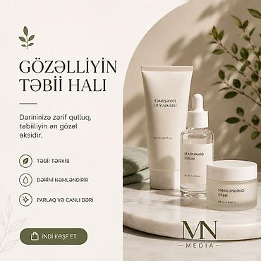 reklam tablosu: MN Media — biznesiniz üçün peşəkar sosial media və kreativ kontent — 3
