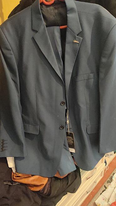 Мужской костюм Atlıhan Men’s Wear - Цвет: темно-синий - Комплектация — 1