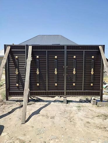 Распашные ворота: Кованые и металлические ворота и калитки - Виды: распашные ворота с — 13