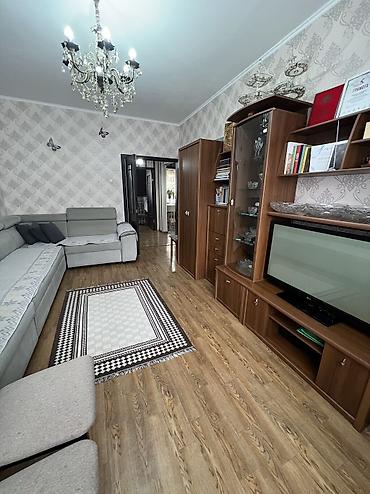 квартира чутка ош: 2 комнаты, 48 м², 105 серия, 5 этаж, Евроремонт — 2