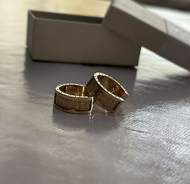 Серьги: Продаю золотые серьги Булгари. Желтое золото в отличном состоянии — 2