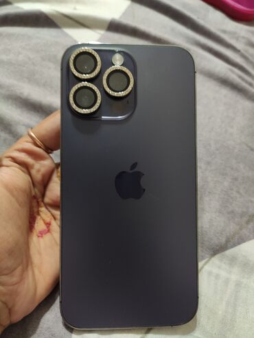 iphone xs max 256 бишкек цена: IPhone 14 Pro Max, Колдонулган, 256 ГБ, Deep Purple, Коргоочу айнек, Кабель, Куту, 90 %