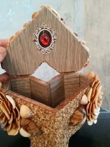 Şəkillər, tablolar: Məhsul: Dekorativ əl işləri – divar asılqanları - Material: təbii — 28