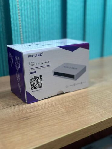 PIX-LINK 8-Port Gigabit Desktop Switch (GS008S) 📡 Сетевой коммутатор