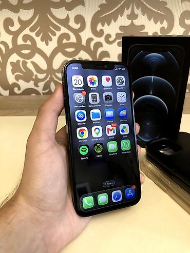 Apple iPhone: IPhone 12 Pro, 128 GB, Pacific Blue — 14