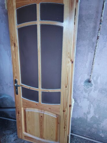 işlənmiş ev qapıları: Taxta Otaq qapısı İşlənmiş