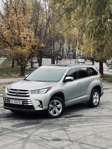 Toyota: Toyota Highlander: 2019 г., 3.5 л, Автомат, Бензин, Внедорожник