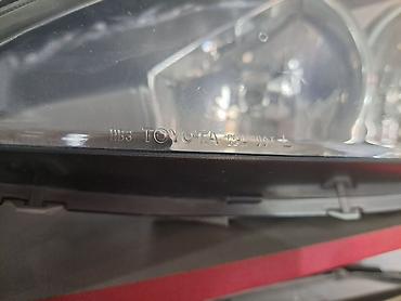 2003: Передняя левая фара Toyota 2003 г., Б/у, Оригинал, Япония — 2