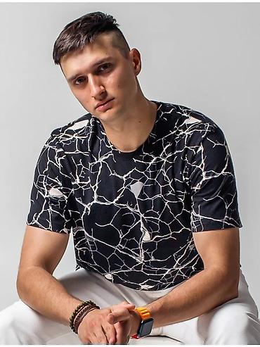 Футболки: Футболки оптом - Модель: базовая футболка с круглой горловиной - — 5