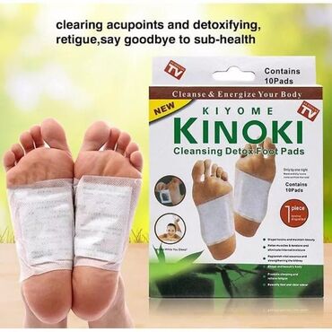 Bintlər, sarğılar: Kinoki Detoks ayaq pedlərinin faydaları: 1. Arzuolunmaz toksinləri