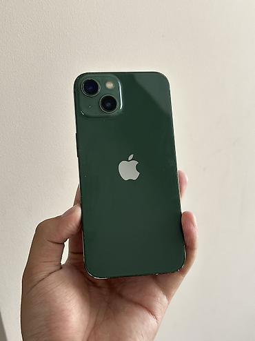 IPhone 13, Б/у, 128 ГБ, Зеленый, Защитное стекло, Чехол, 94 % at lalafo.kg IPhone 13, Б/у, 128 ГБ, Зеленый, Защитное стекло, Чехол, 94 %