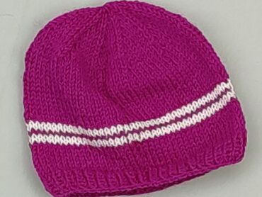 liliowa czapka zimowa: Czapka, stan - Idealny