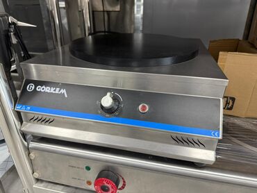 домашняя кофемашина с капучинатором: Профессиональная блинница от Gorkem, выполненная из нержавеющей стали
