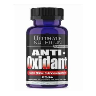 ванна 1 20: Антиоксиданты Anti-Oxidant Ultimate Nutrition, 50 таблеток Ultimate