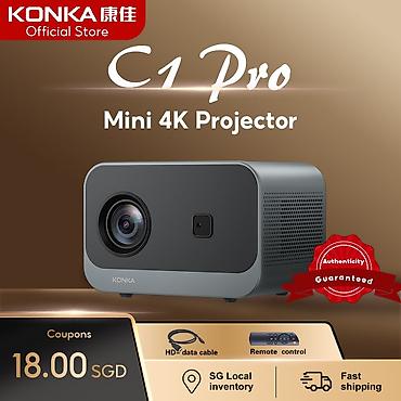 Projektori: KONKA C1 Pro mini projektor Uz projektor dobijate iptv televiziju i — 4