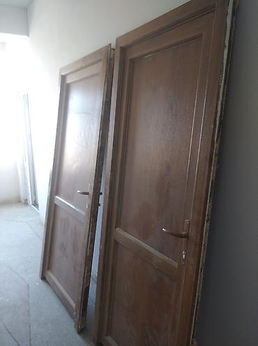 otaq qapilari qurasdirilmasi: Məhsul: Taxta otaq qapıları (2 ədəd) - Material: Təbii taxta əsaslı — 1